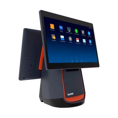 POS-терминал Sunmi T2S (15.6" + 10.1" девайс с двумя экранами) с принтером для печати чеков (80 мм) P01220028 фото
